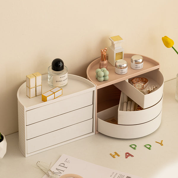 Rotating Makeup & Cosmetics Storage Box