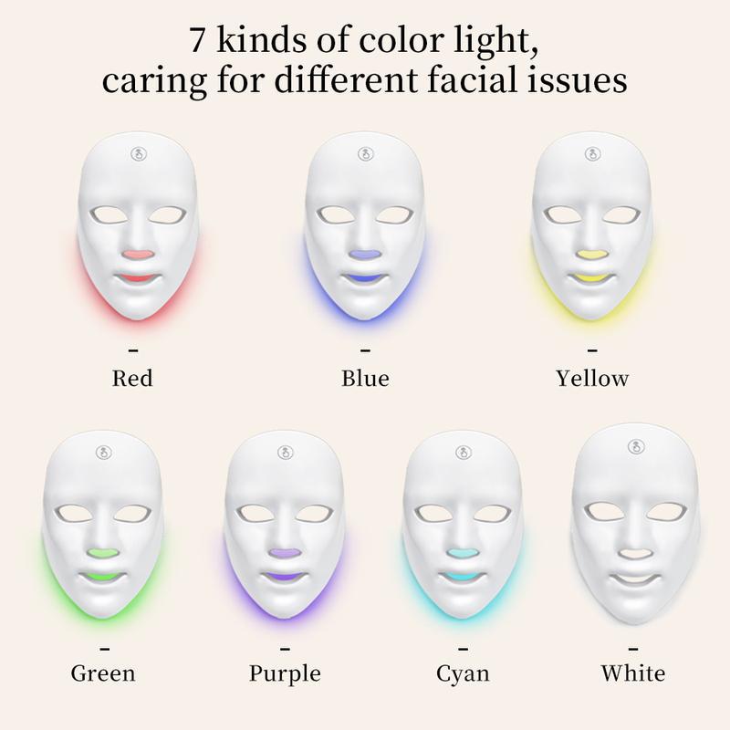 LED Light Therapy Facial Mask – Multi-Wavelength Skin Rejuvenation for Acne, Anti-Ageing & Glowing Skin